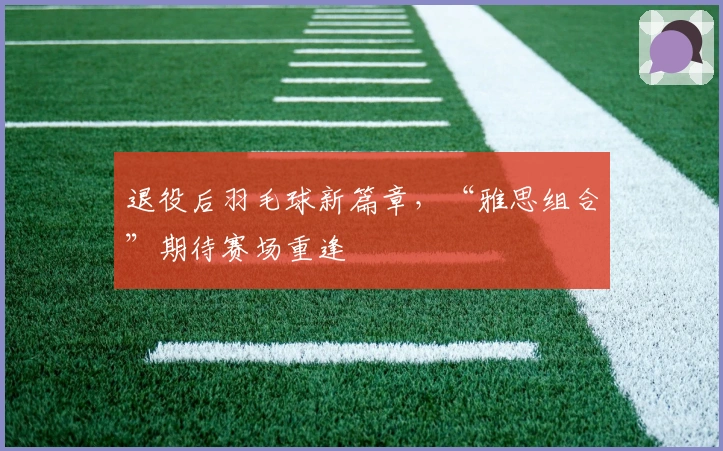 退役后羽毛球新篇章，“雅思组合”期待赛场重逢